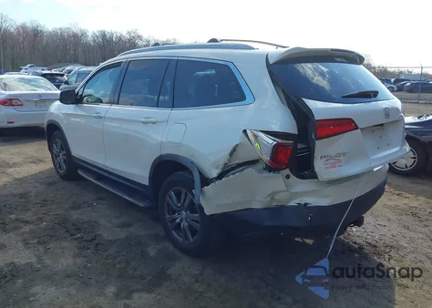 2017 Honda Pilot Ex-L из США, поврежденный, VIN 5FNYF6H71HB061036